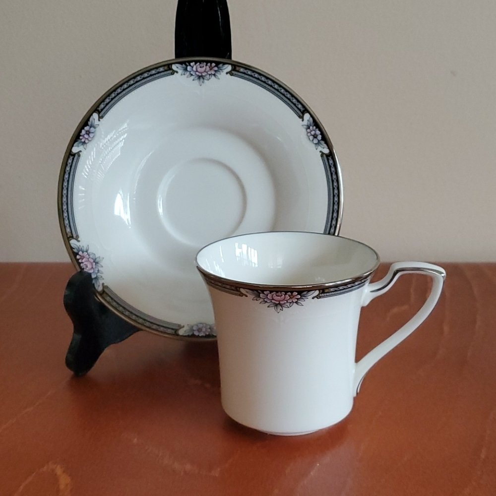Noritake HALIFAX 7729 Cup & Saucer Set